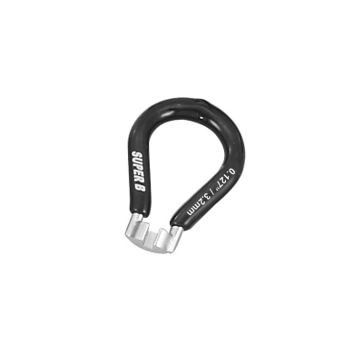 Llave de radios 0.127 (3.23mm). Negra - motoscamaralweb.com