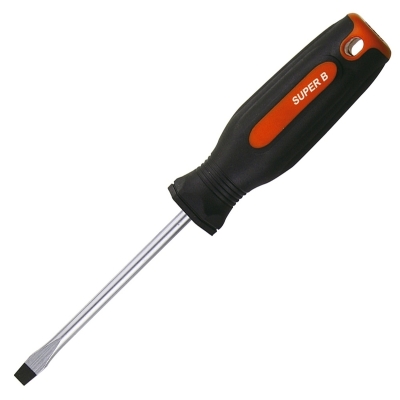Destornillador Plano 6. largo 100mm Super B - REF TB-7548 - motoscamaralweb.com