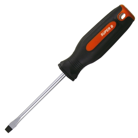 Destornillador Plano 6. largo 100mm Super B - REF TB-7548 - motoscamaralweb.com