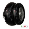 Calentadores Capit Suprema Spina Color negro (17 - Del.120/Tra.200/60) - motoscamaralweb.com