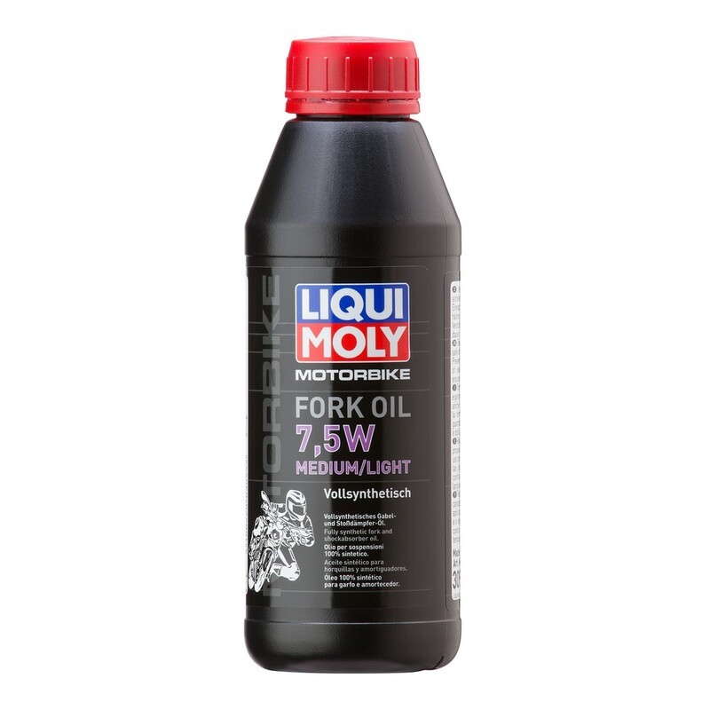 Bote 500ML Aceite de horquilla Liqui Moly 7.5W MED/LIGHT - motoscamaralweb.com Bote 500ML Aceite de horquilla Liqui Moly 7.5W MED/LIGHT - motoscamaralweb.com