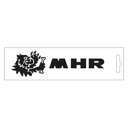 Adhesivo MALOSSI MHR 13cm - Negro - motoscamaralweb.com