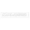 Adhesivo MALOSSI Logo 22cm - Cromado - motoscamaralweb.com