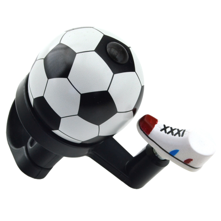Caja de 12 timbres de bici. balón fútbol - motoscamaralweb.com
