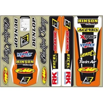 Kit Adhesivos Blackbird Standard KTm 5525 - motoscamaralweb.com