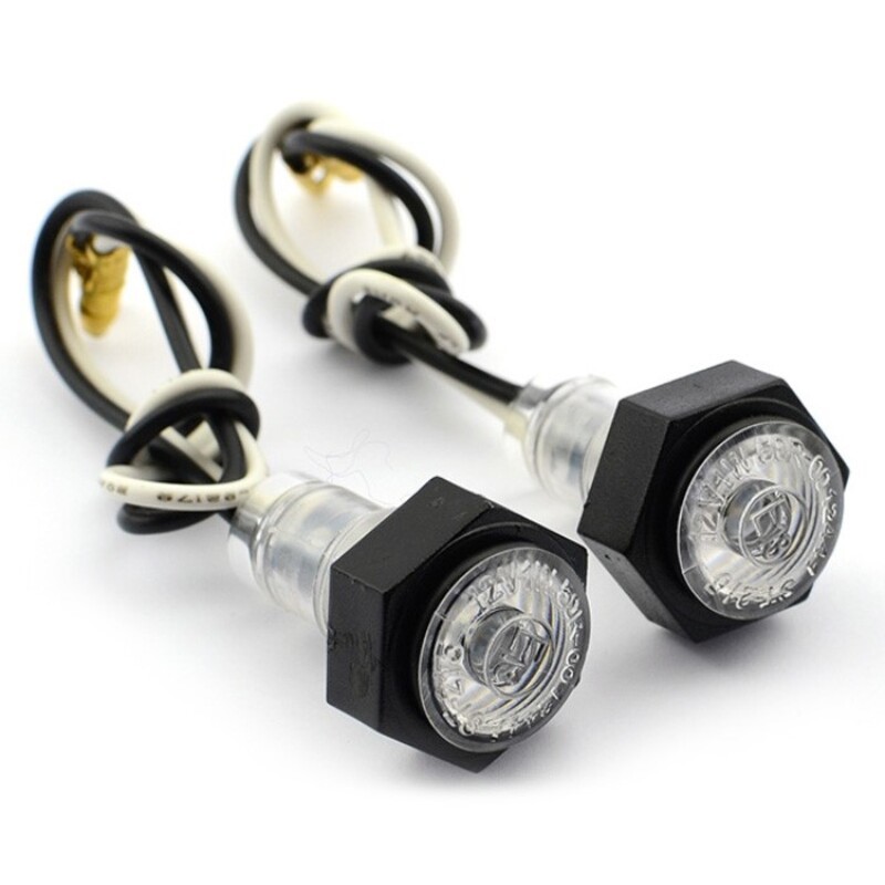 Micro luces de posición blanca 1 led 1W V PARTS - motoscamaralweb.com Micro luces de posición blanca 1 led 1W V PARTS - motoscamaralweb.com