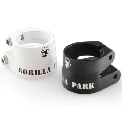 Cierre de tija de sillín de bicicleta UNO Gorila Park - Ø27.2mm Blanco - motoscamaralweb.com