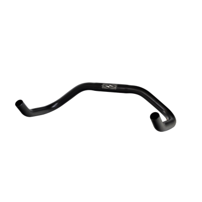 Manillar estrecho especial reparto / fixie. Con caída de 80mm. Ø25.4 440mm. sección variable. Negro - motoscamaralweb.com