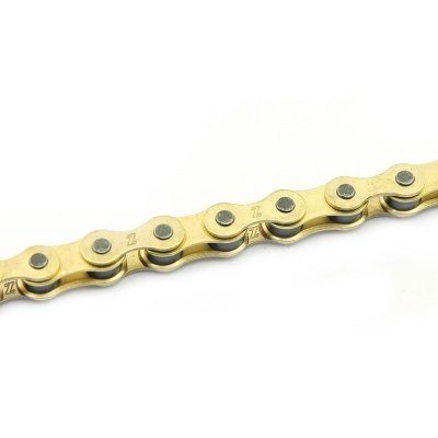 Cadena KMC Z1 Wide 1 velocidad 112 eslabones oro - motoscamaralweb.com