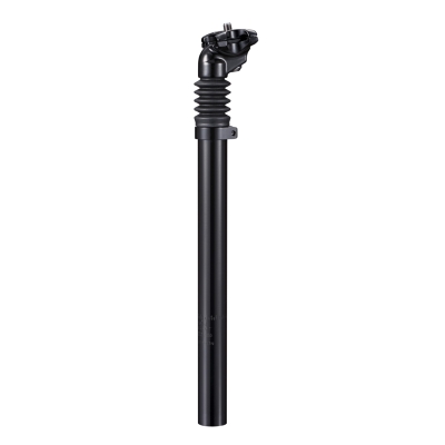 Tija de sillín UNO City Comfort con suspensión - 350 mm Ø25.4 Negra - motoscamaralweb.com