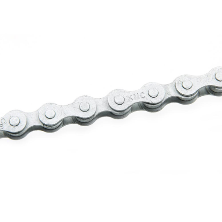 Cadena KMC B1 Wide 1 velocidad 112 eslabones antioxidante gris - motoscamaralweb.com
