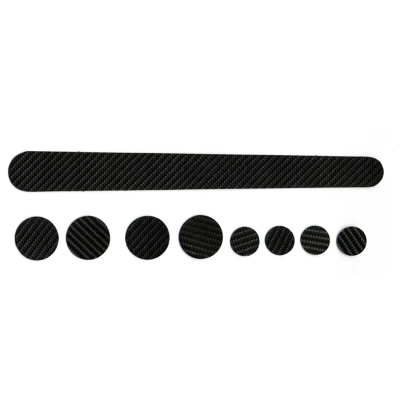 Kit protector para cuadro de bicicleta VELO carbon fiber - motoscamaralweb.com