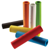 Par puños bici VELO 130mm 100% silicona ultraligera naranjas - motoscamaralweb.com