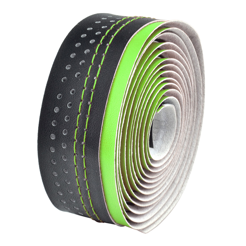 Cinta para manillar de carretera VELO microfibra perforada verde/negra - motoscamaralweb.com Cinta para manillar de carretera VELO microfibra perforada verde/negra - motoscamaralweb.com