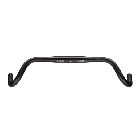 Manillar de bicicleta Gravel UNO. 560mm - Ø31.8. Negro - motoscamaralweb.com