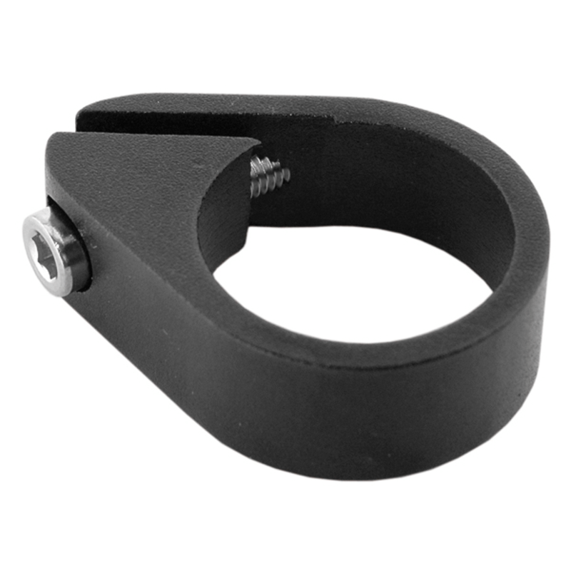 Abrazadera cierre tija de sillín de bicicleta V BIKE con tornillo - Ø31.8mm Negro - motoscamaralweb.com Abrazadera cierre tija de sillín de bicicleta V BIKE con tornillo - Ø31.8mm Negro - motoscamaralweb.com