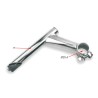 Potencia para bicicleta 45° V BIKE - 100 mm negro - motoscamaralweb.com
