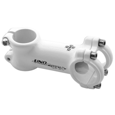 Potencia para bicicleta ±7° UNO - 90 mm blanco - motoscamaralweb.com