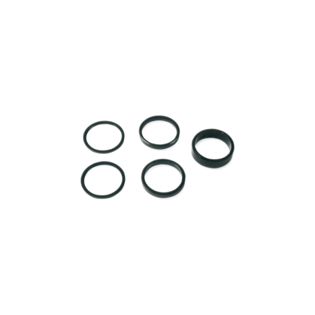 Juego de arandelas supl. A-HEAD 25.4 mm.Negro - motoscamaralweb.com