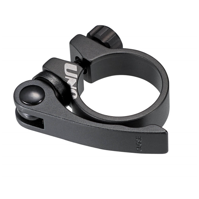 Abrazadera cierre tija de sillín de bicicleta V BIKE cierre rapido - Ø28.6mm Negro - motoscamaralweb.com Abrazadera cierre tija de sillín de bicicleta V BIKE cierre rapido - Ø28.6mm Negro - motoscamaralweb.com