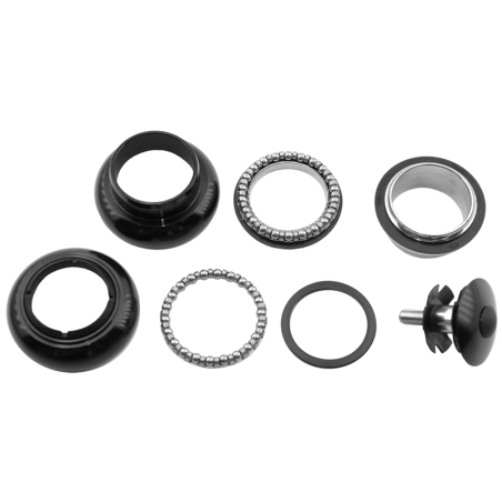 Juego de direccion A-HEAD.ALU 1 (26.4) negro - motoscamaralweb.com