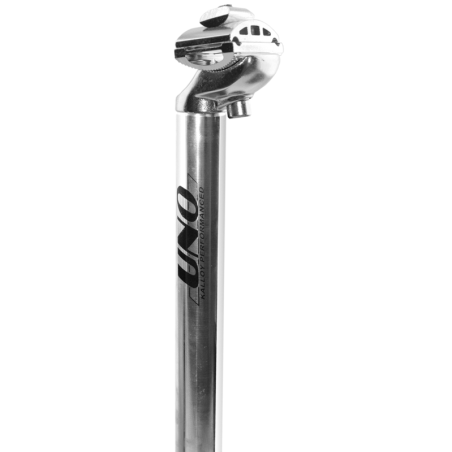 Tija de sillín UNO SP 341 - 350mm Ø31 Plata - motoscamaralweb.com