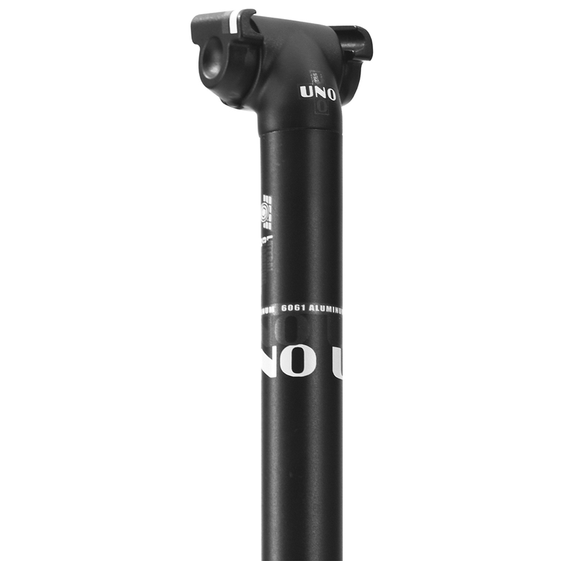 Tija de sillín UNO TS 653 - 350mm Ø30.9 Negro - motoscamaralweb.com Tija de sillín UNO TS 653 - 350mm Ø30.9 Negro - motoscamaralweb.com
