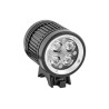 Luz delantera bicicleta LED 1600lm con batería externa recargable - motoscamaralweb.com