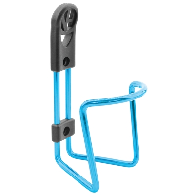 Portabidon Alu. Azul Ø6mm SIN TORNILLOS - motoscamaralweb.com