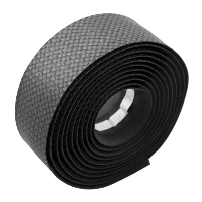 Cinta para manillar de carretera VELO. PU. color negro carbon look - motoscamaralweb.com