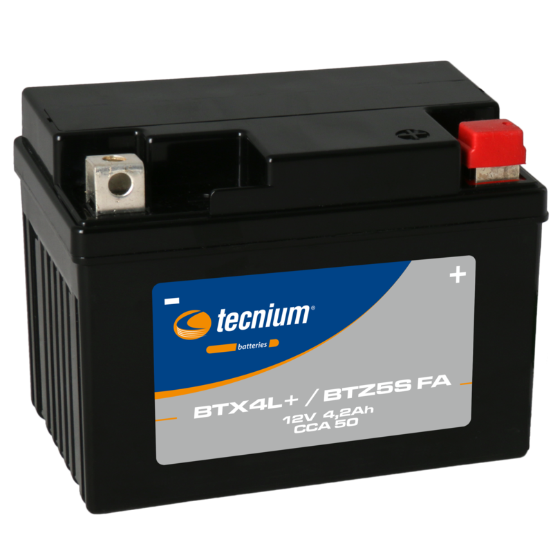 Batería TECNIUM activada BTX4L - motoscamaralweb.com Batería TECNIUM activada BTX4L - motoscamaralweb.com