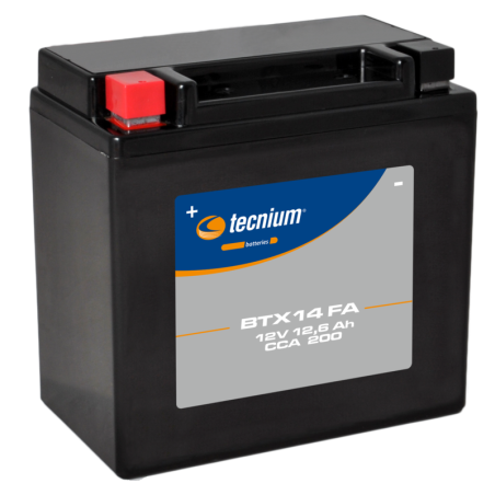 Batería TECNIUM activada BTX14 - motoscamaralweb.com
