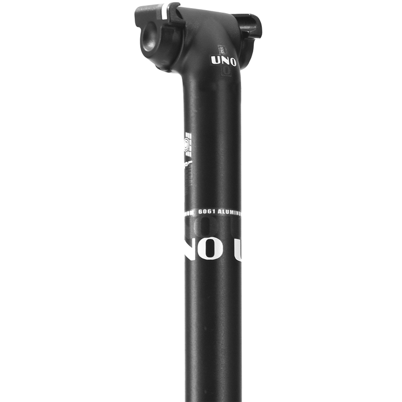 Tija de sillín UNO TS 653 - 350mm Ø31.6 Negro - motoscamaralweb.com Tija de sillín UNO TS 653 - 350mm Ø31.6 Negro - motoscamaralweb.com