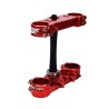 Tija completa SCAR rojo. offset 22 mm - motoscamaralweb.com