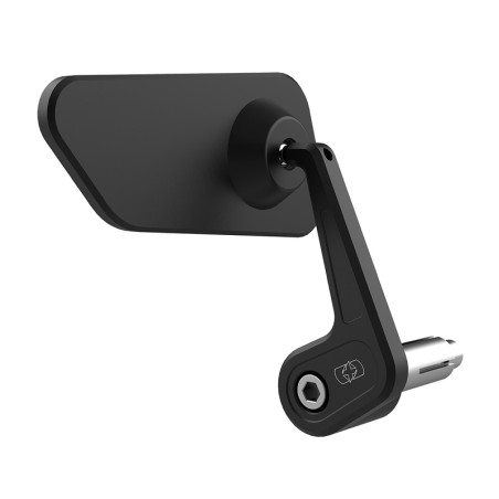 Retrovisor extremo manillar universal derecho OXFORD Horizon - negro - motoscamaralweb.com