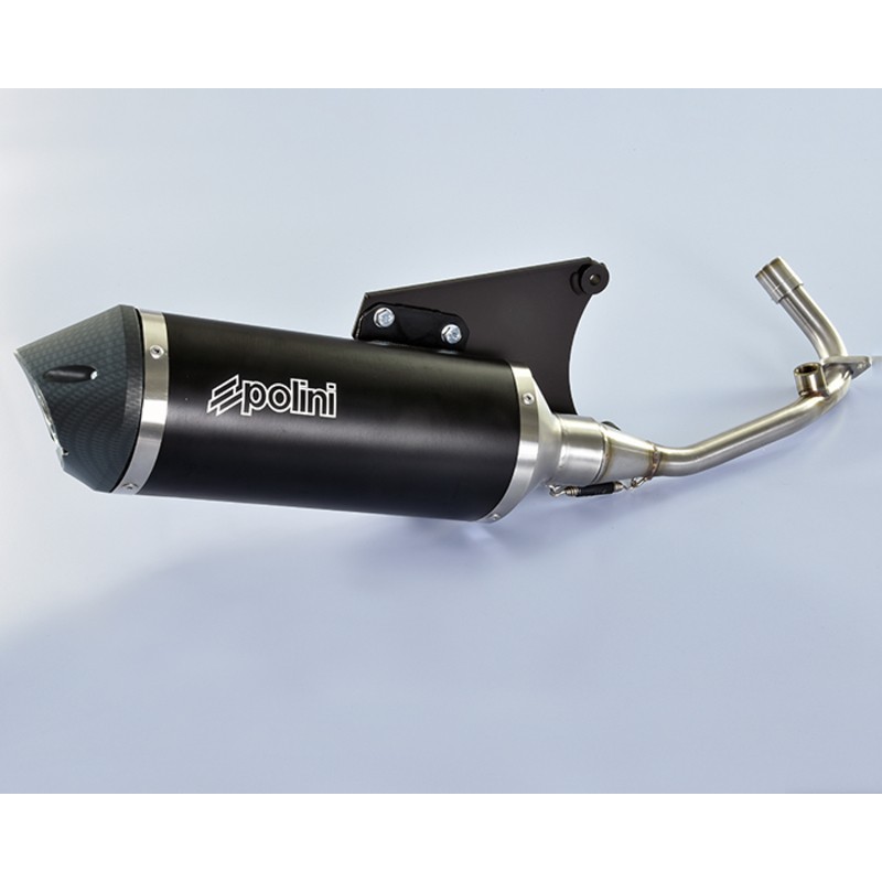 POLINI Exhaust Stainless Steel/Carbon - Vespa 125 - motoscamaralweb.com POLINI Exhaust Stainless Steel/Carbon - Vespa 125 - motoscamaralweb.com
