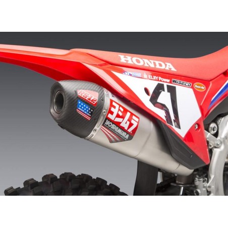 Silencioso escape Yoshimura Signature RS-12 acero inox y tapa carbono