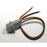 Luz de posición 5W con soporte de goma para faro universal SHIN YO 14-15mm - motoscamaralweb.com