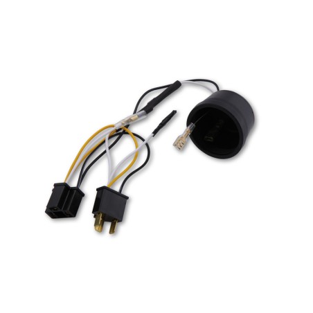 Arnés faro delantero 90mm SHIN YO H7/H4 - motoscamaralweb.com