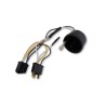 Arnés faro delantero 90mm SHIN YO H7/H4 - motoscamaralweb.com