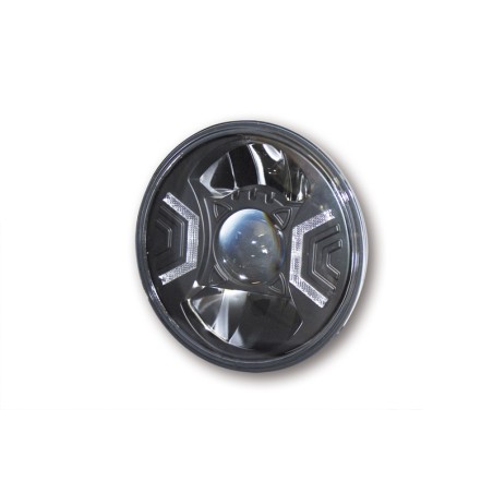 Óptica de faro delantero LED HIGHSIDER Tipo 2 - motoscamaralweb.com