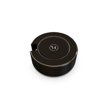 Tapa universal para depósito de líquido de frenos HIGHSIDER Tipo B aluminio CNC Ø61mm - motoscamaralweb.com
