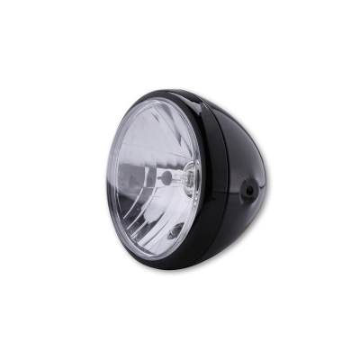 Faro SHIN YO Reno 7 negro brillante - motoscamaralweb.com