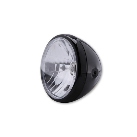 Faro SHIN YO Reno 7 negro brillante - motoscamaralweb.com