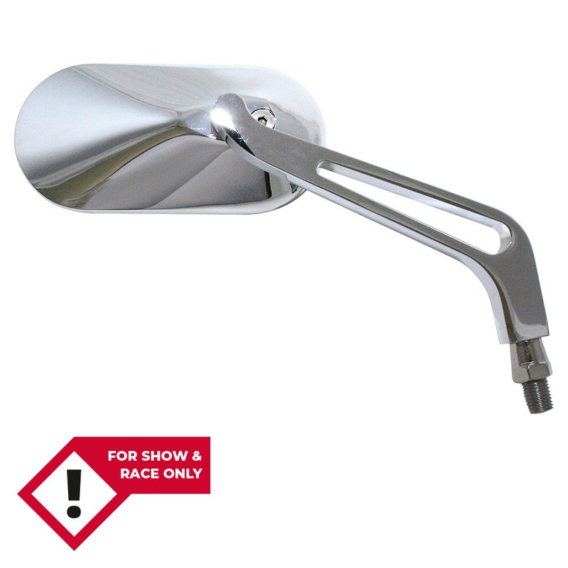 Retrovisor oval aluminio SHIN YO - motoscamaralweb.com Retrovisor oval aluminio SHIN YO - motoscamaralweb.com
