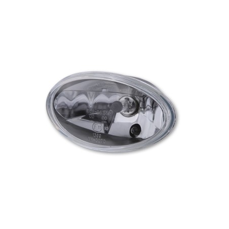Óptica de faro delantero HIGHSIDER Oval H4 - motoscamaralweb.com