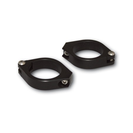 Juego de abrazaderas para horquilla HIGHSIDER aluminio CNC - Ø 38-41 mm - motoscamaralweb.com