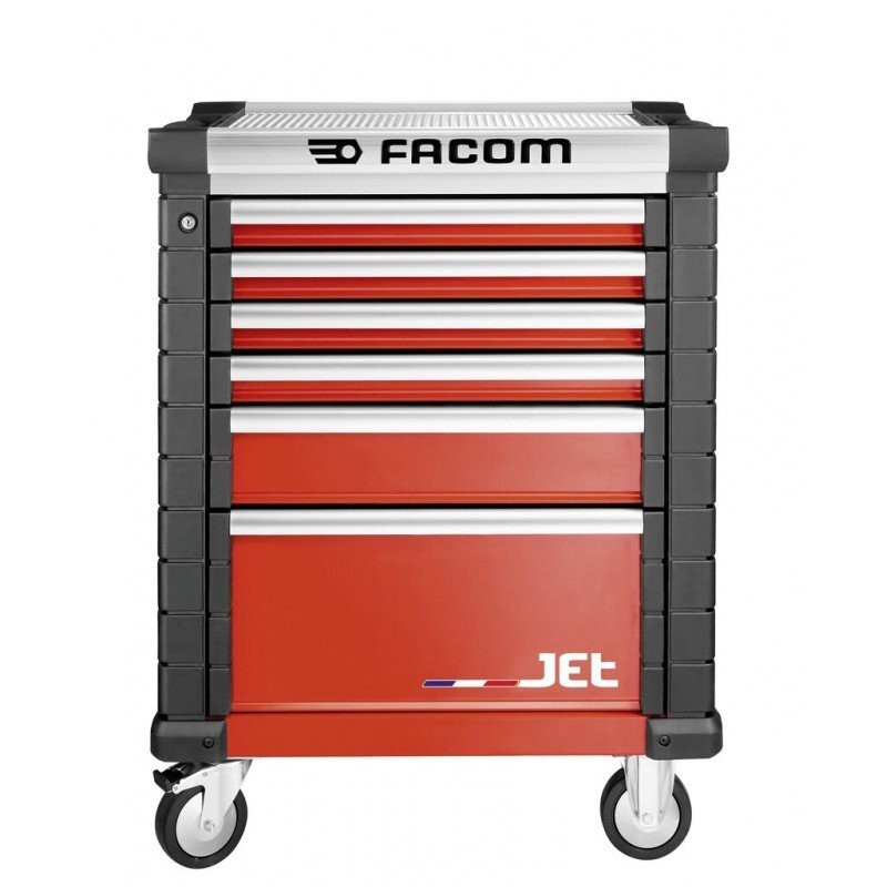 FACOM Roller Cabinet JET M3 / 6 Drawers Red - motoscamaralweb.com