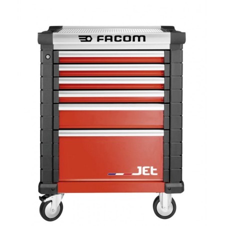 FACOM Roller Cabinet JET M3 / 6 Drawers Red - motoscamaralweb.com