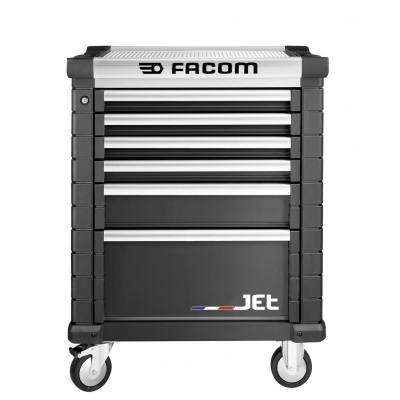 FACOM Roller Cabinet JET M3 / 6 Drawers Black - motoscamaralweb.com